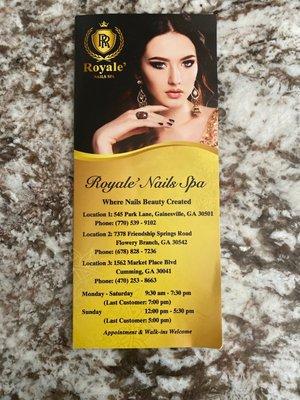 Royale' Nails Spa