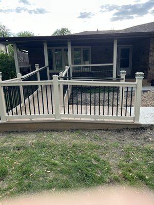 Handicap accessible ramp