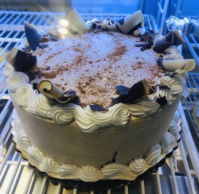 Chocolate Cake with Vanilla and Cocoa.