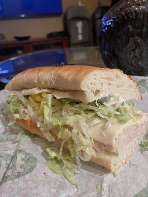 Turkey and Provolone Deli Sub