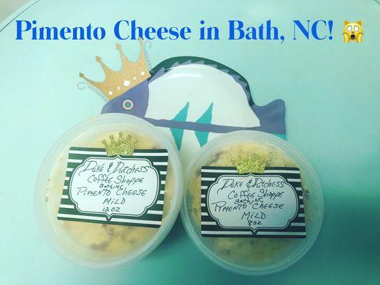 Delicious Freshly made Pimento Cheese. A southern classic.