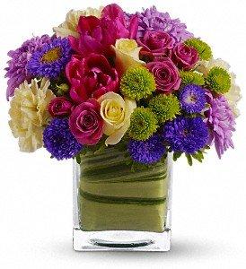 Oh, what a fine day it will be when you have this delightful spring bouquet delivered to someone special.