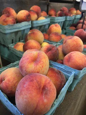 Farm grown peaches