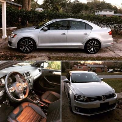 My 2013 Volkswagen Jetta GLI that I purchased from Tom Bush Family of Dealerships!