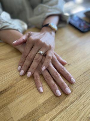 Go Green Manicure with non-toxic gel polish