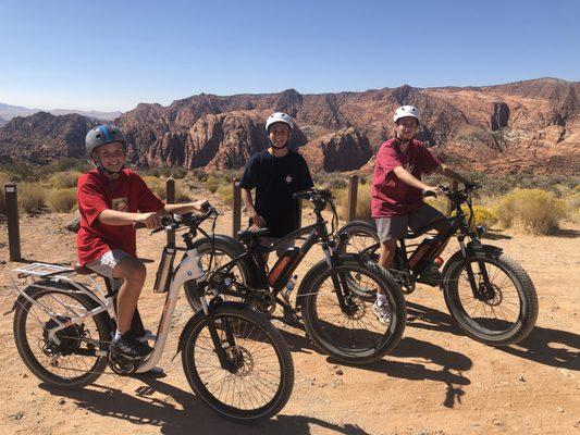 Snow canyon scenic overlook