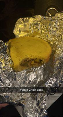 Vegan chick patty