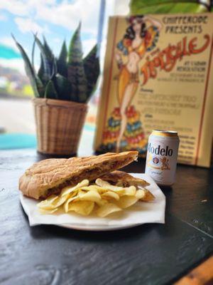 Enjoy a Cuban with Cold beer