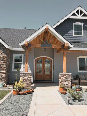 Front entry porch