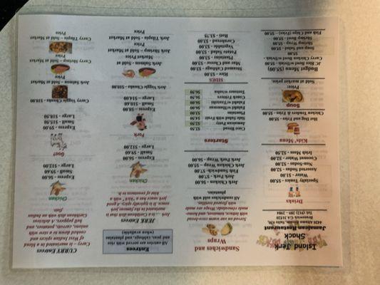 Menus