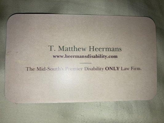 business card (back side)