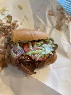 Overstuffed Roast Beef PoBoy