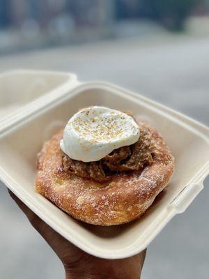 Cookie Butter Donut Focaccia