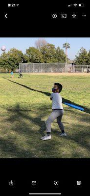 Baseball at the park