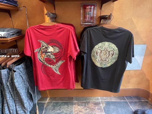 shark and turtle shirts