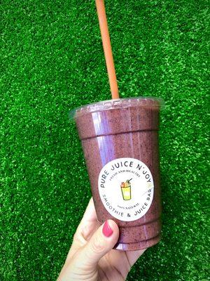 Berry bliss smoothie. Yum!