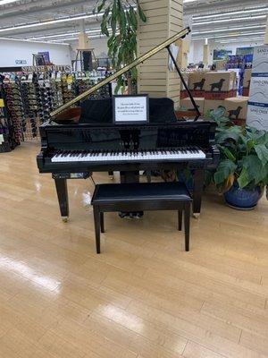 Piano in the liquor store