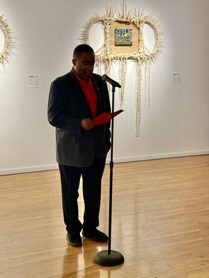 UNLV President, Keith Whitfield, with opening remarks