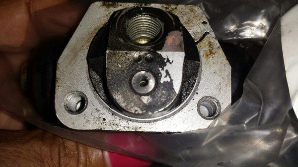 Head of bolt sheared off...still in cylinder head