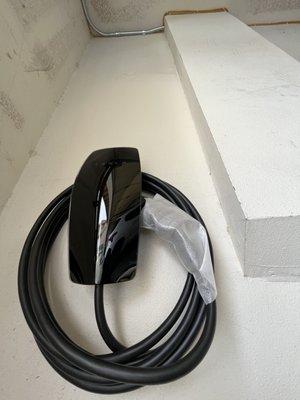 Tesla wall charger installation