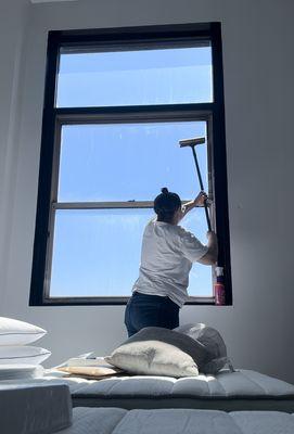 Window cleaning