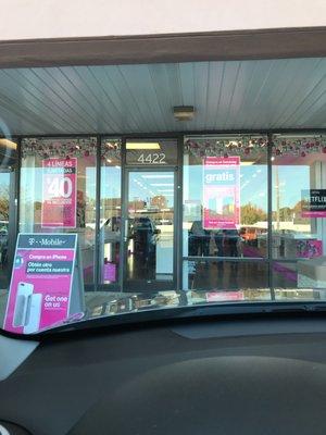 Worst T-Mobile ever !! The customer service is not only bad, the employees don't make an effort to resolve your questions or concerns.