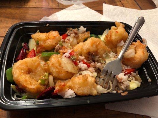 Salt and Pepper Shrimp! Pretty good!