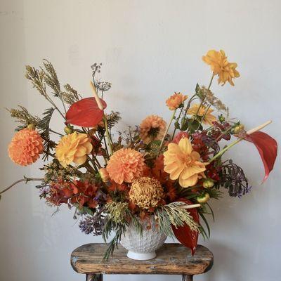 large floral arrangement