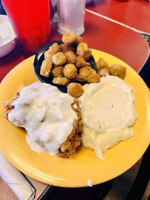 Chicken fried chicken