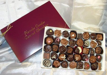 Hand dipped assorted chocolates