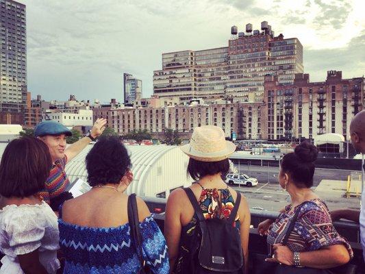 A Spanish tour on the High Line