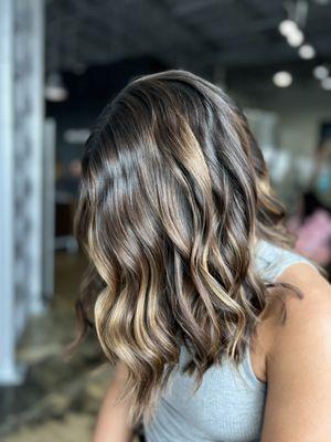 Hand painted/ balayage