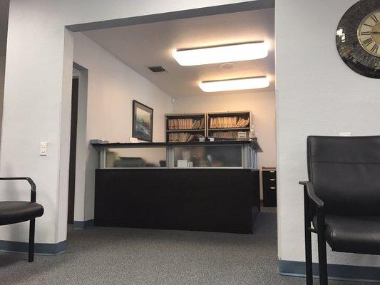 Front desk