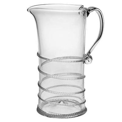 Mouth blown glassware from Juliska.