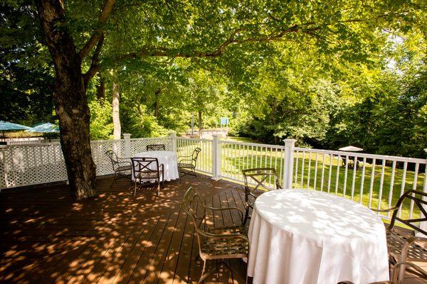 The Fox & Hounds Deck open for Outdoor Dining