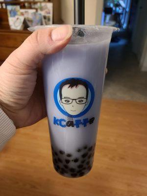 Taro bubble tea