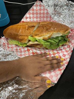 Pechuga pollo torta