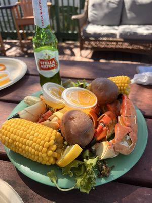 Stone crab dinner, plenty for 2