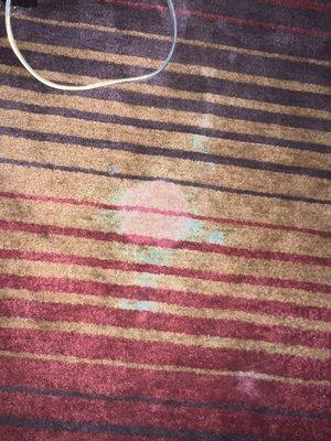 Stain on the floor