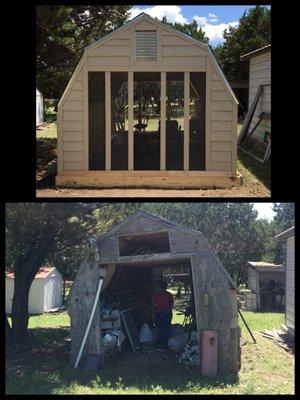 They had everything that I needed to restore a shed that my father in law and I built 32 years ago