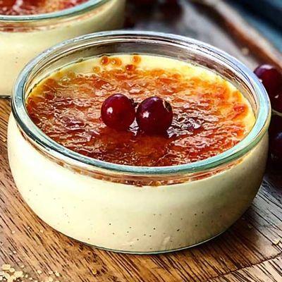 Mini Cream Brulee cup