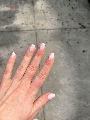 Gel manicure