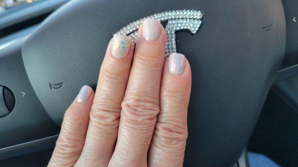 Love my manicure from Zoe