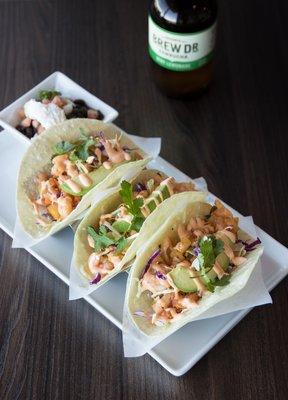 Shrimp Tacos. Photo by Marci Symington.