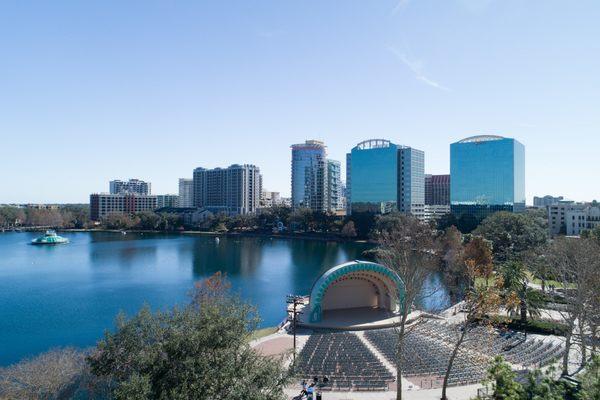 Lake Eola Disney Ampitheater