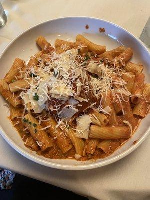 Rigatoni Bolognese