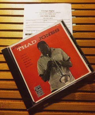 #ThadJones debut album....also looking for the vinyl version.  #Jazz!!