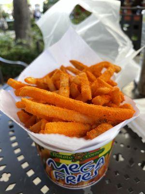 mega original cheddar fries