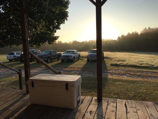 Morning views from the front porch