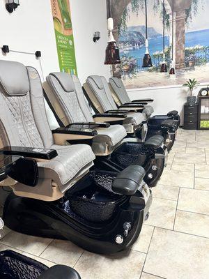 Dedicated pedicure room